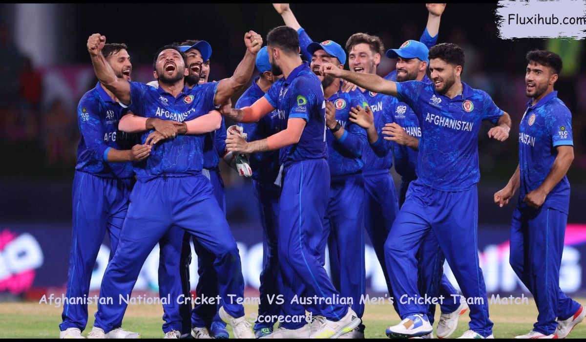 Afghanistan National Cricket Team VS Australian Men’s Cricket Team Match Scorecard ICC Men’s T20 World Cup, 2024