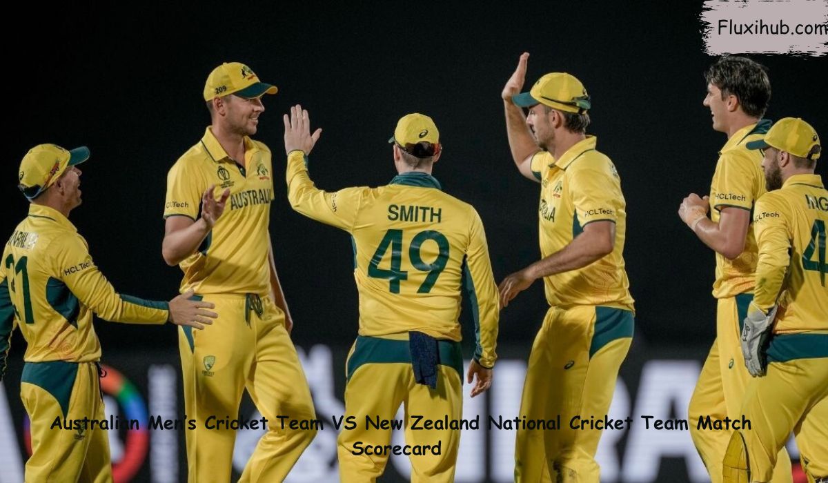 Australian Men’s Cricket Team VS New Zealand National Cricket Team Match Scorecard (8-11, 2024)