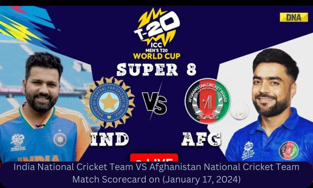 India National Cricket Team VS Afghanistan National Cricket Team Match Scorecard on (January 17, 2024)