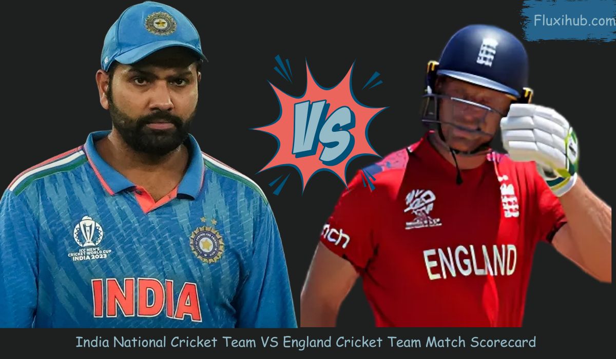 India National Cricket Team VS England Cricket Team Match Scorecard on (15-18, 2024)