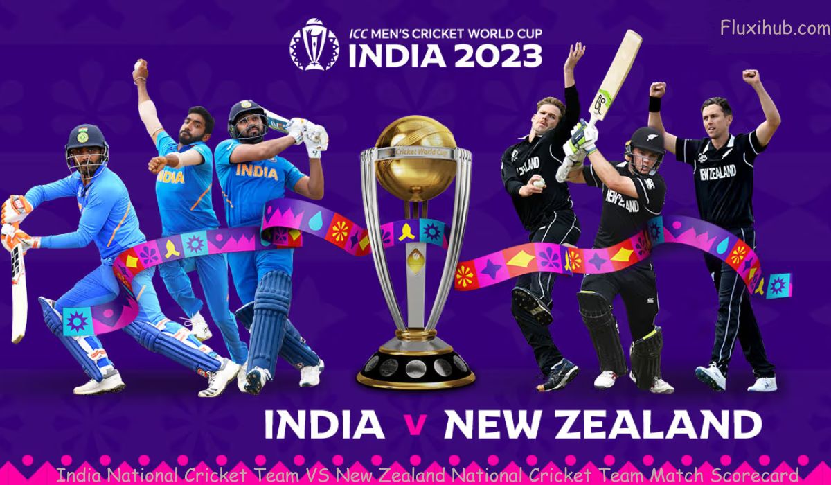 India National Cricket Team VS New Zealand National Cricket Team Match Scorecard  (22 October 2023)