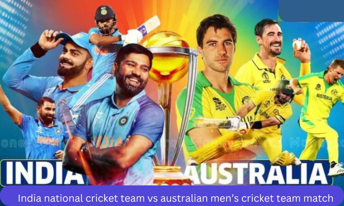 india national cricket team vs australian men’s cricket team match scorecard